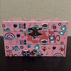 Pink Happy Day Jewelry Box